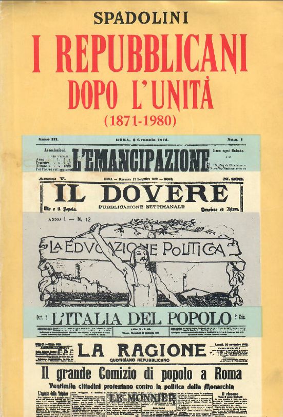 Uno dei libri di Giovanni Spadolini